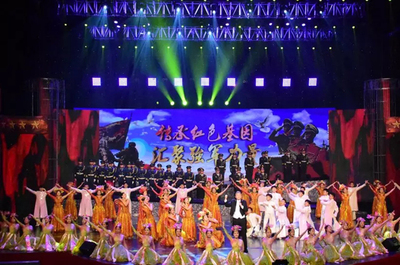 傳承紅色基因，匯聚強軍力量——主題文藝演出圓滿落幕